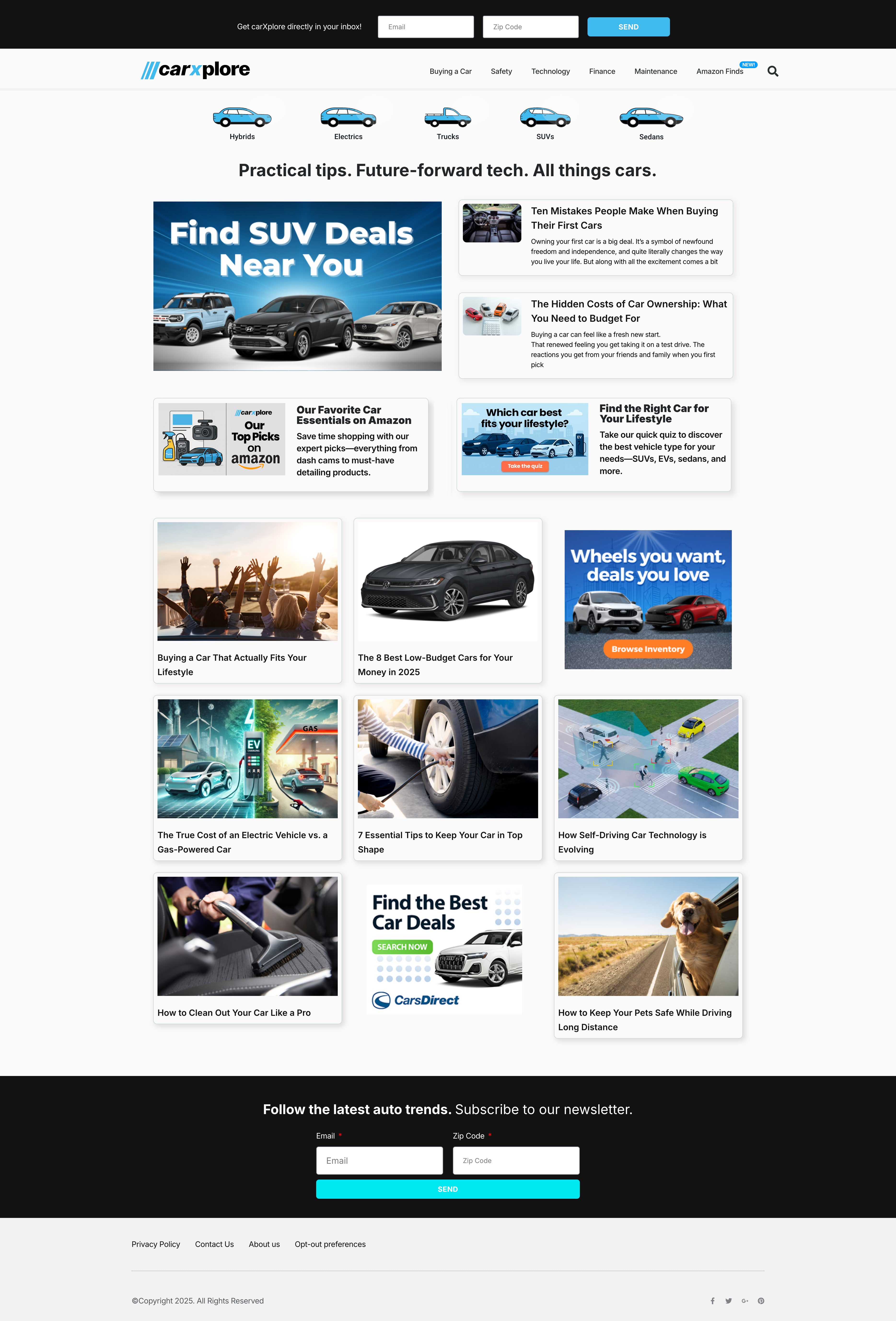 CarXPlore Automotive Content Platform