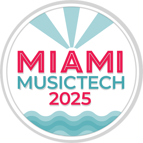 Miami MusicTech 2025 logo design
