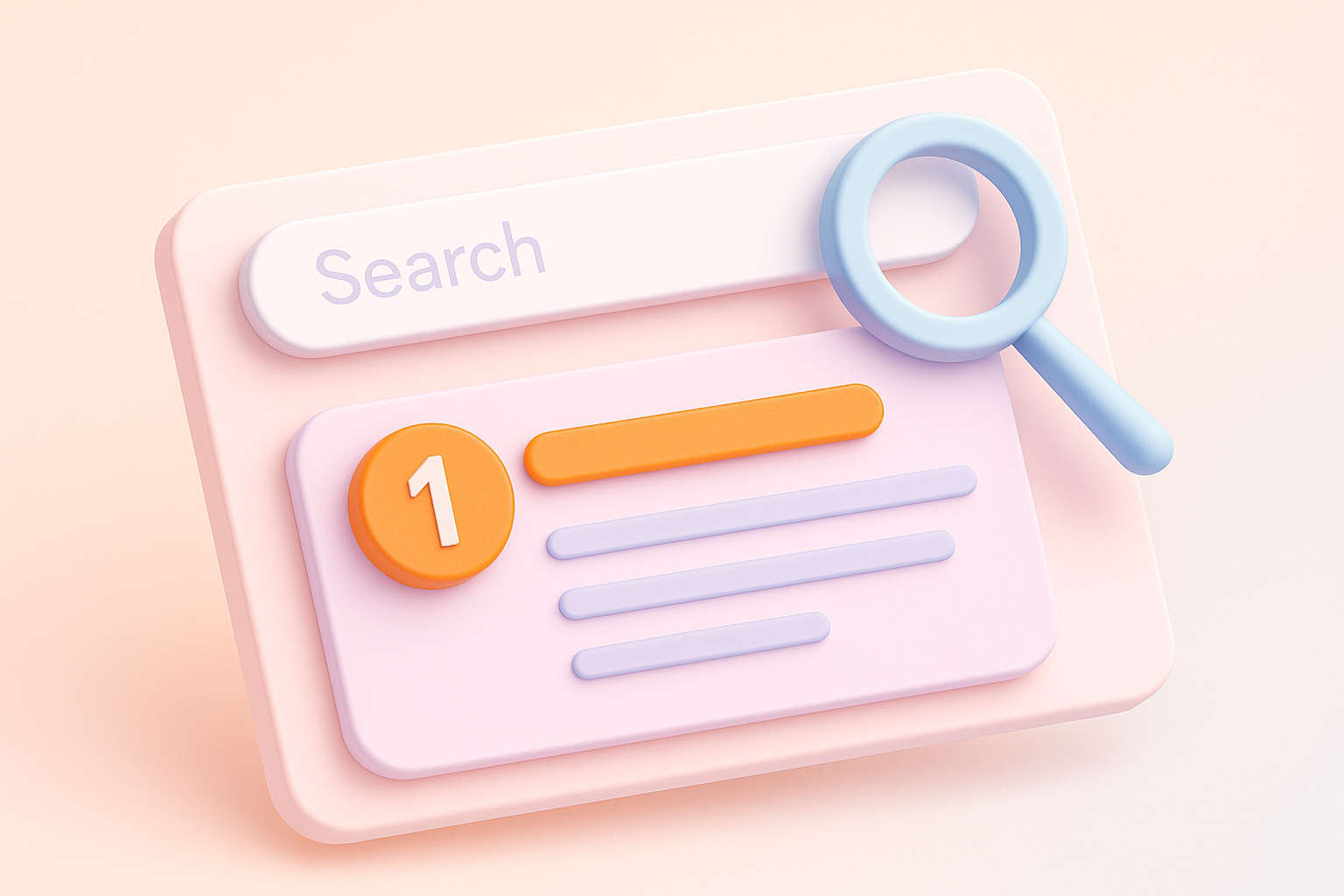 Moving to the top of page 1 on google search